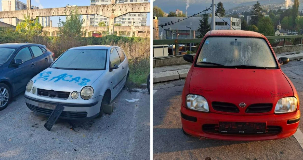 Neregistrovana i napu&scaron;tena vozila u Sarajevu/Kjkp Rad