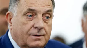 Otvaranje studentskog doma Istočno Sarajevo: Karan, Dodik, Minić/Damir Deljo