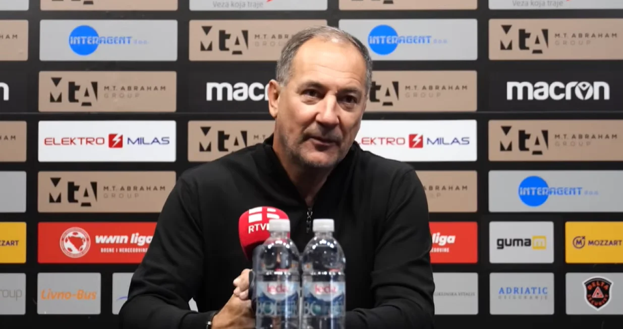 Štimac najavio duel protiv Širokog Brijega (FOTO: Screenshot/HŠK Zrinjski)/Foto: 