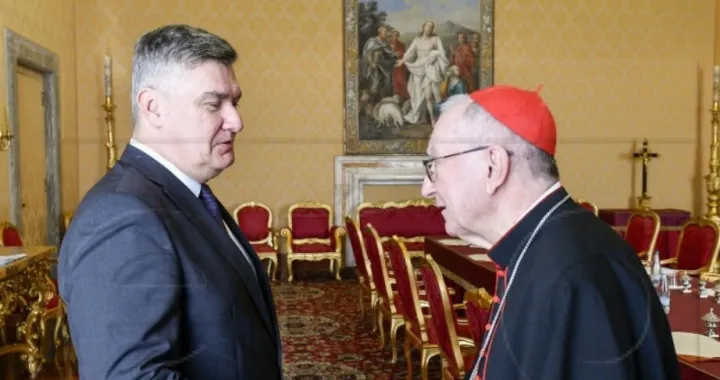 Zoran Milanović, Vatikan, posjeta/Hina