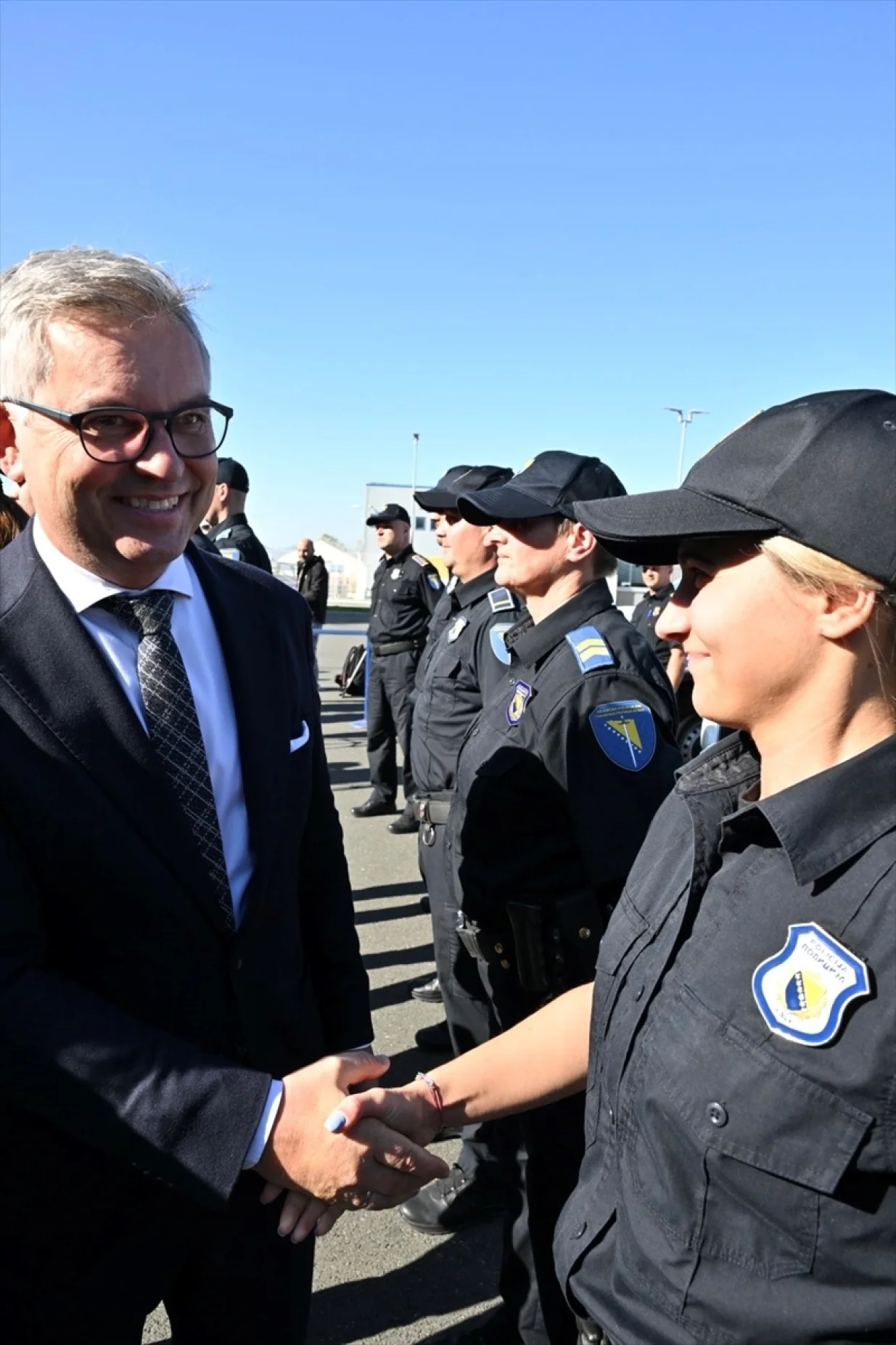 Frontex, bh. granica, policajci/Anadolija