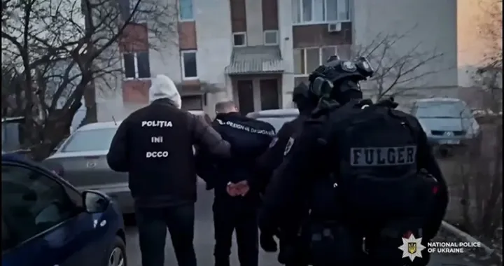 Hapšenje osumnjičenih/Ukrajinska policija//