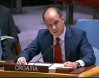 Hrvoje Ćurić Hrvatinić, predstavnik Hrvatske u Vijeću sigurnosti UN-a/Un