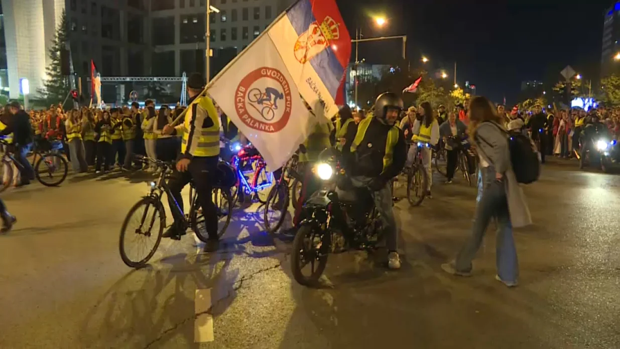 Prvi su stigli biciklisti iz Bačke Palanke/N1/