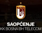 KK Bosna saopštenje/Foto: 