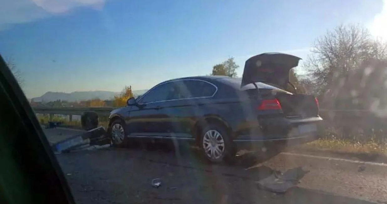 nereća kod zalužana, sudar tri vozila/Atv