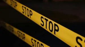 žuta traka - policija/