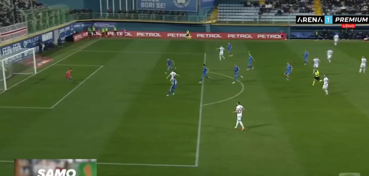 Gol Ćužea za 1:1/Foto: 