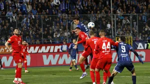 Detalj sa utakmice na Grbavici (Željezničar - Velež 02.11.2025) (FOTO: Sport1.ba - Sanel Konjhodžić)/Foto: 