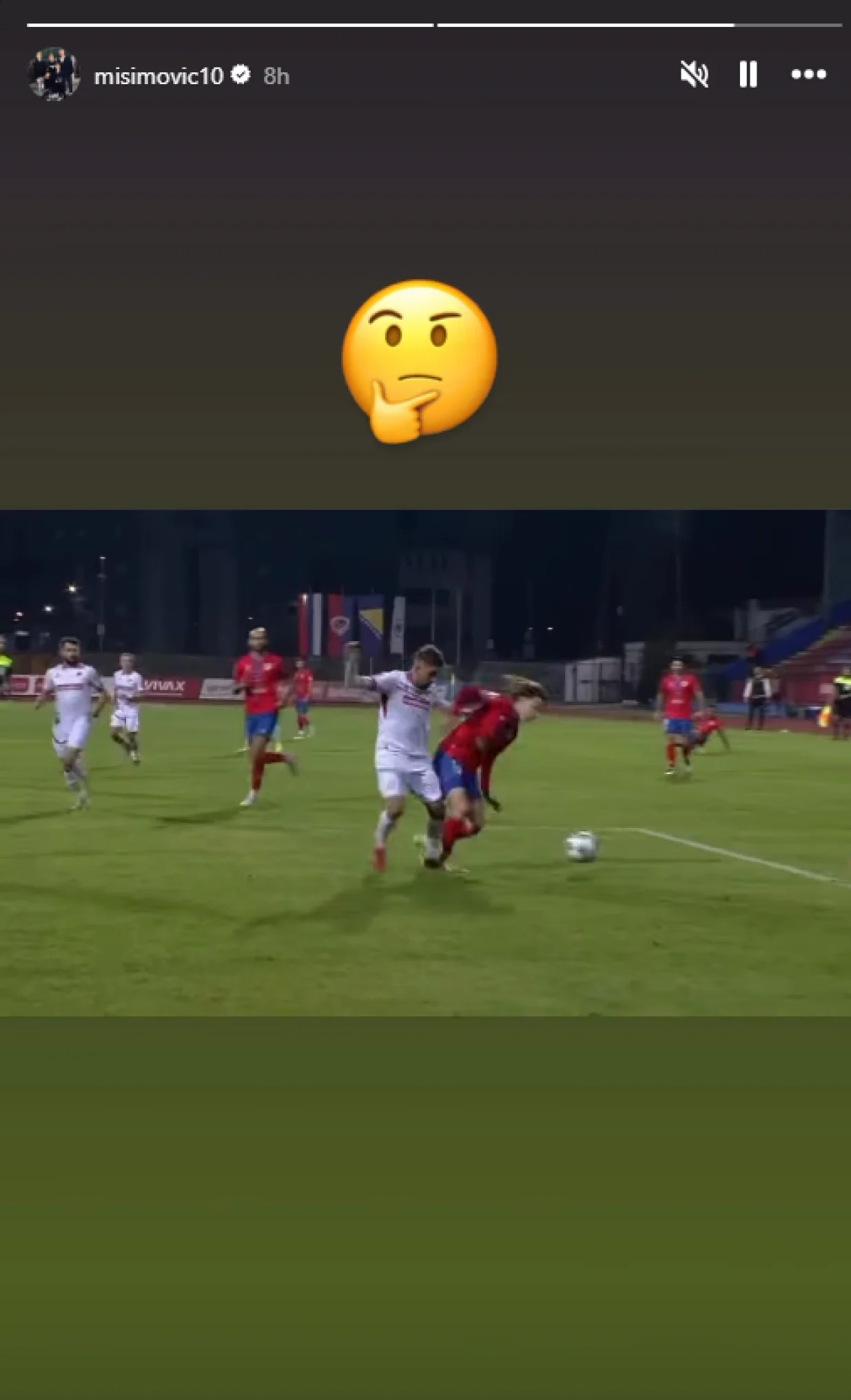 Sumnja na penal Misimović/Foto: 