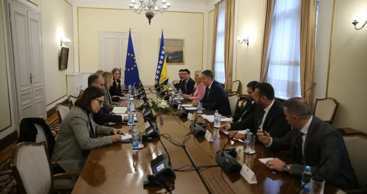 Kallas u ratzgovoru sa Bećirovićem i Cvijanović/Anadolija/