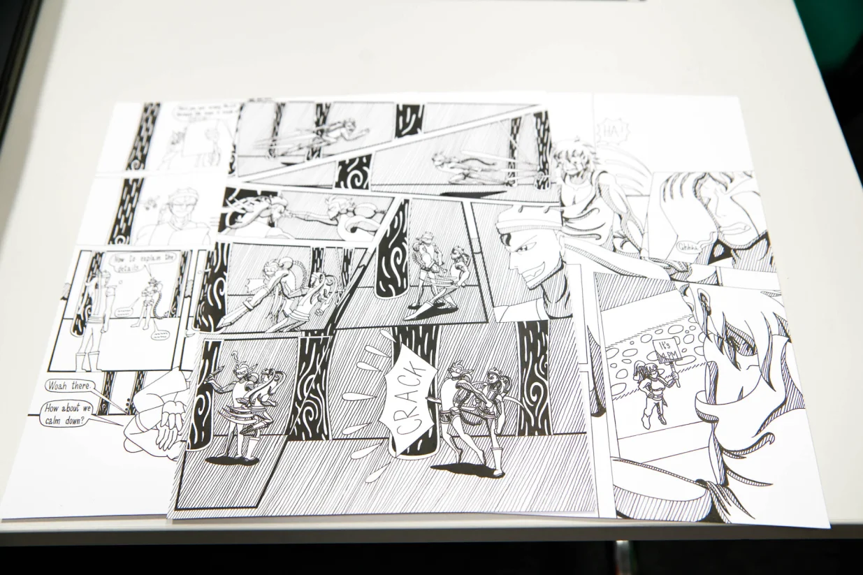 Radionica stripa u prostorijama Opcine Centar/Damir Deljo