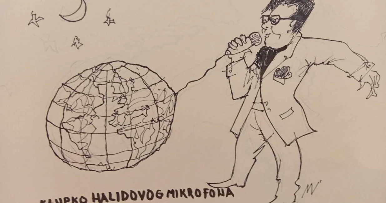 halid be&scaron;lić, ilustracija, Mahmud Latifić/