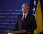 Konferencija za medije poslanika u Predstavničkom domu Parlamentarne skupštine Bosne i Hercegovine Šemsudina Mehmedovića i Jasmina Emrića/Senad Gubelić