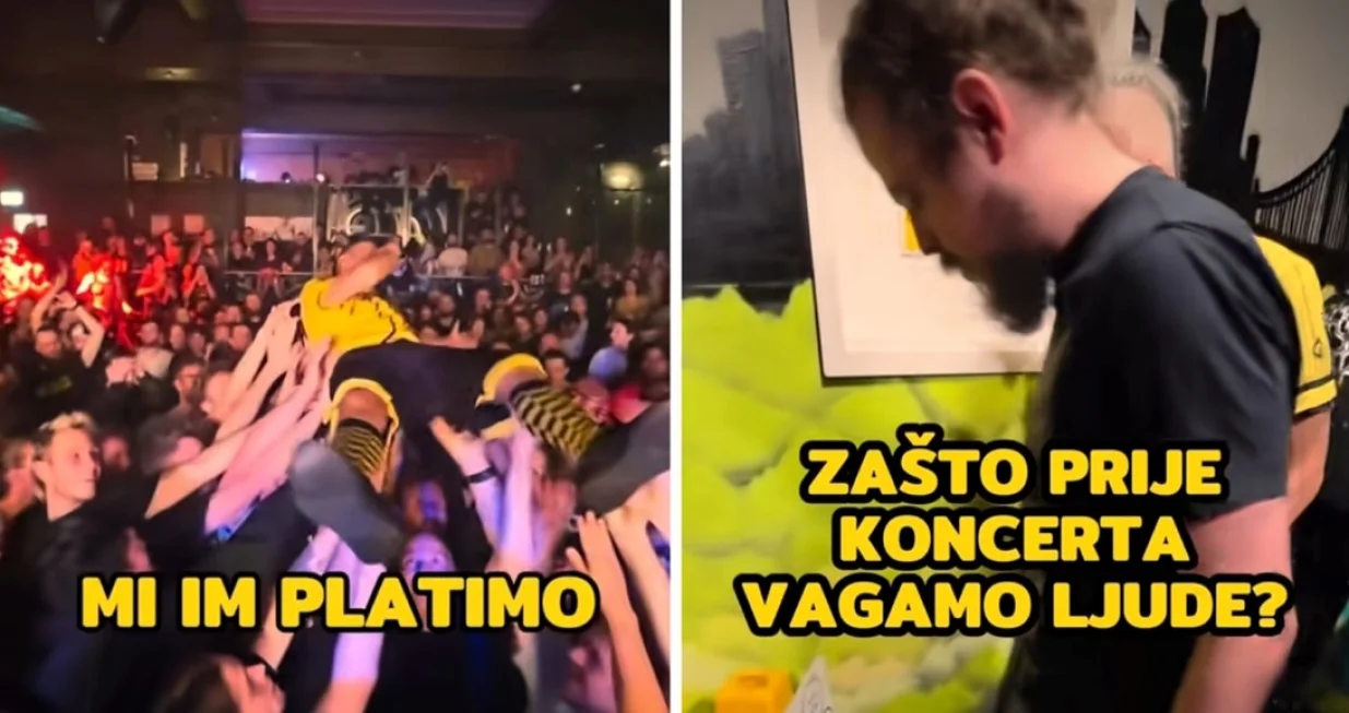 Dubioza daje lovu publici na izlazu s koncerta. Trebaju se samo jako dobro zabaviti/Screenshot