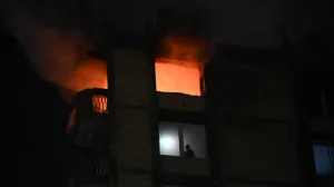 Požar, Tuzla, Dom penzionera, vatra/Faruk Begtašević