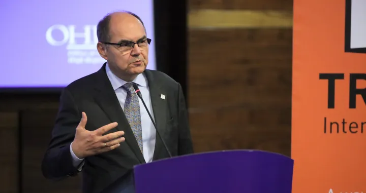 Konferencija za medije visokog predstavnika Christiana Schmidta i direktora Međunarodne akademije nirnberških principa, profesora Christopha Safferlinga/Senad Gubelić