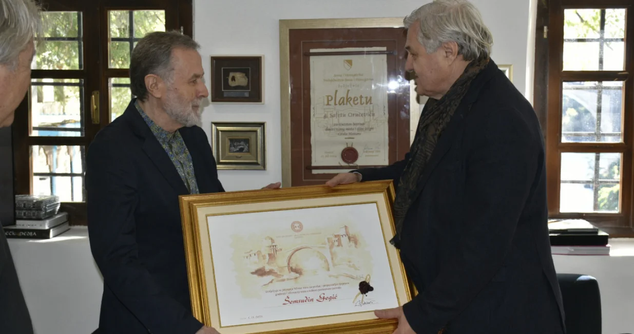 Dodjela nagrade Šemsudinu Gegiću/