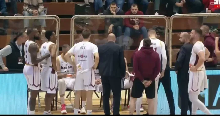 Time-out KK Bosna/Foto: 
