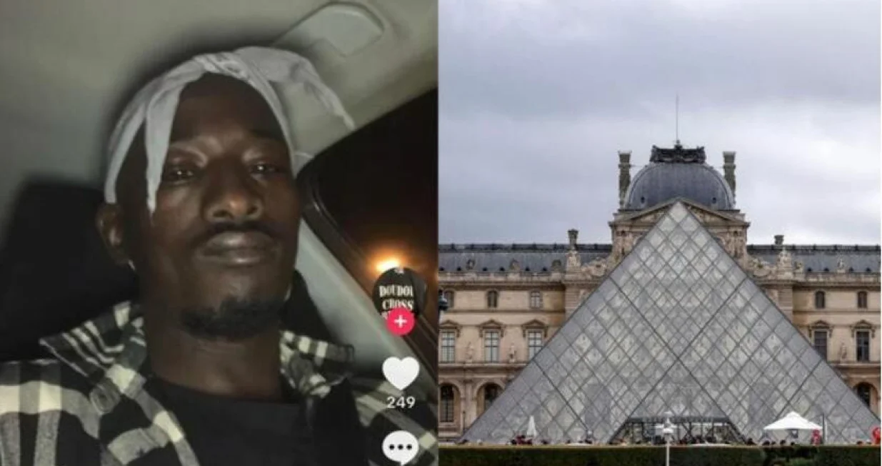 Jedan od pljačka&scaron;a iz Louvrea je manja TikTok zvijezda, snimao trikove na motoru/Screenshto