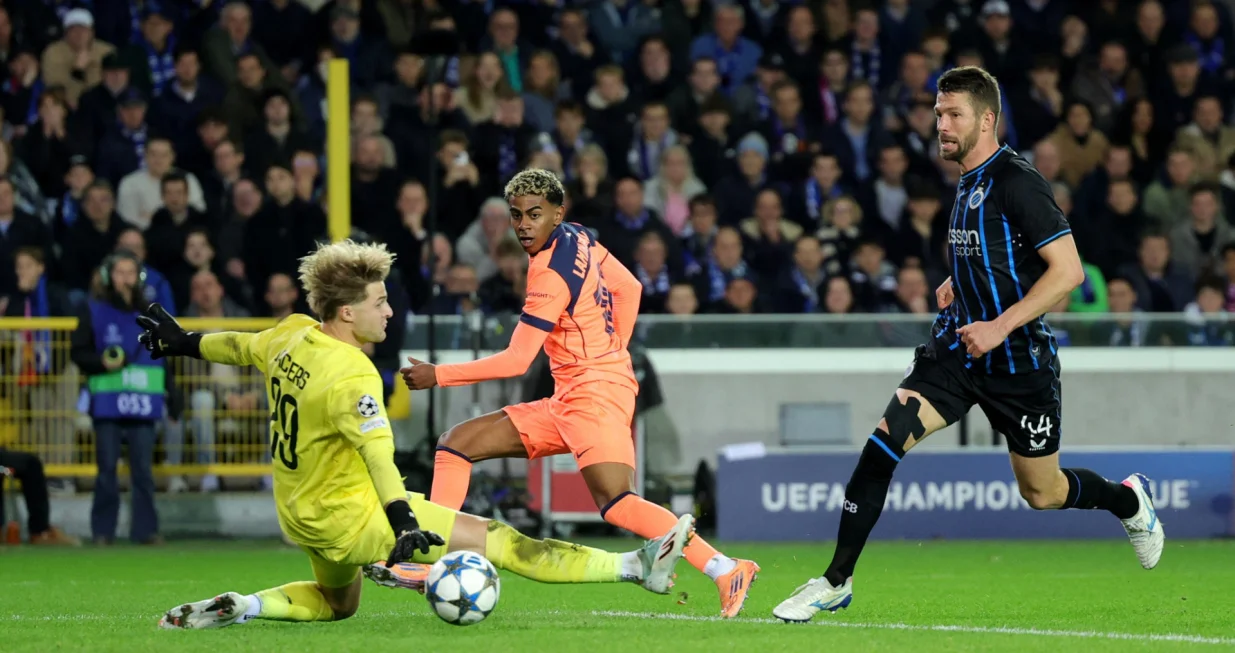 Club Brugge - Barcelona/Foto: 