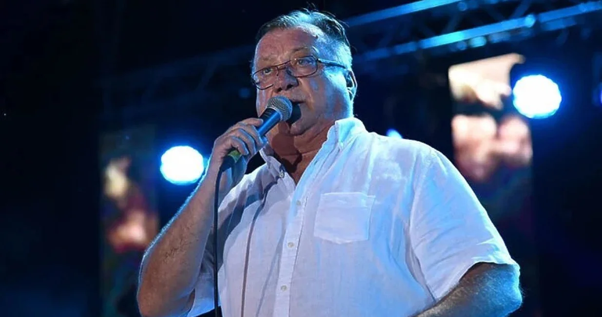 Halid Bešlić na tvrđavi Kastel/