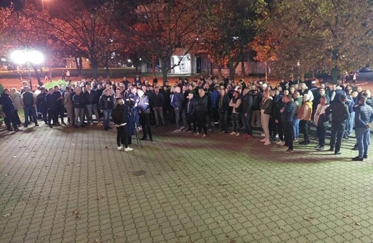 Protest rudara RiTE Ugljevik/