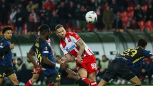 Arnautović donio pobjedu Zvezdi protiv Lillea (FOTO: FK Crvena zvezda)/Foto: Dragan Tesic