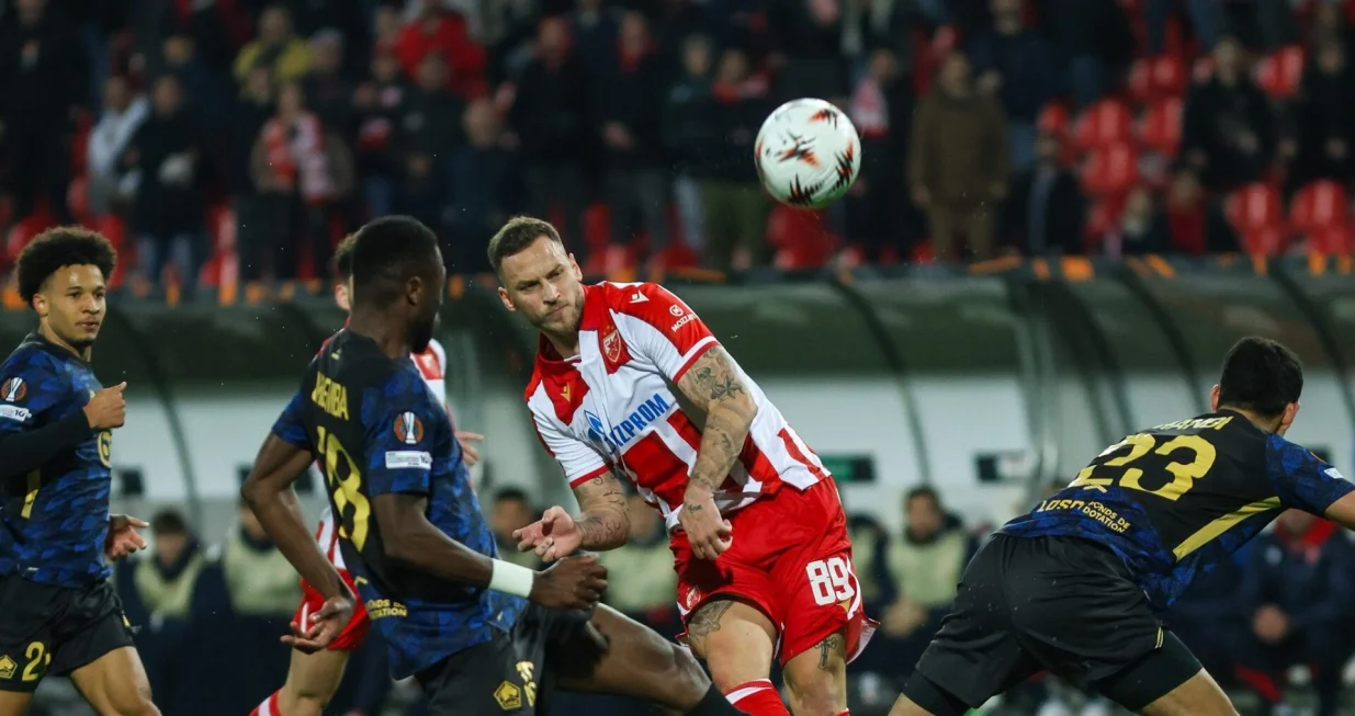 Arnautović donio pobjedu Zvezdi protiv Lillea (FOTO: FK Crvena zvezda)/Foto: Dragan Tesic