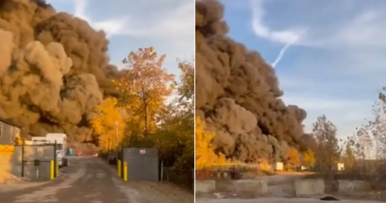 pad aviona sad snimak vozača kamiona iz BiH/Screenshot 