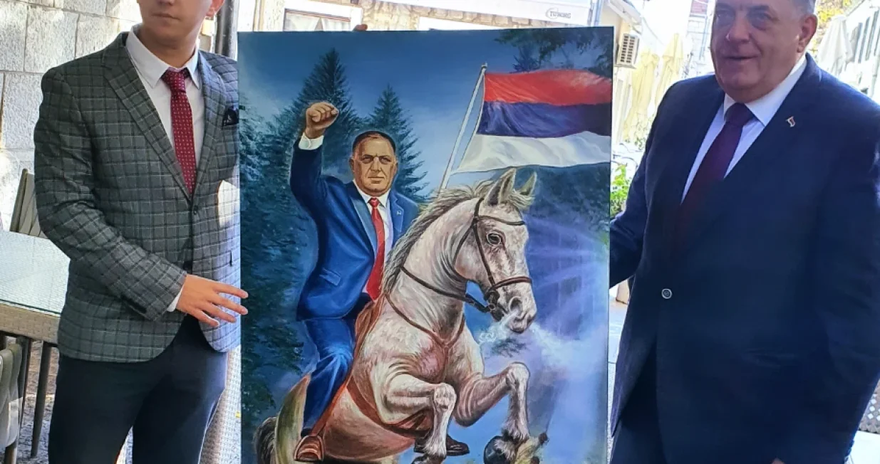 Instagram/Darko Petrovićmilorad dodik, slika/