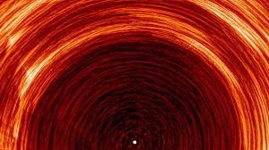 Prva snimka Sunčevog pola otkrila neočekivana kretanja magnetnog poljaESA & NASA/Solar Orbiter/EUI-Team/