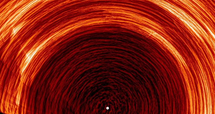 Prva snimka Sunčevog pola otkrila neočekivana kretanja magnetnog poljaESA & NASA/Solar Orbiter/EUI-Team/