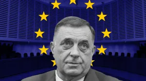 Vizual za kolumnu Vildane Serlimbegović - Kome više vjerovati, Dodiku ili svojim očima?/Benjamin Krnić