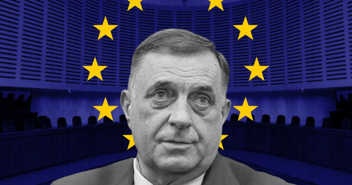 Vizual za kolumnu Vildane Serlimbegović - Kome više vjerovati, Dodiku ili svojim očima?/Benjamin Krnić