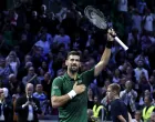 Tennis - ATP 250 - Hellenic Championship - Telekom Center Athens, Marousi, Greece - November 7, 2025 Serbia's Novak Djokovic celebrates winning his semi final match against Germany's Yannick Hanfmann REUTERS/Louiza Vradi/Foto: Louiza Vradi