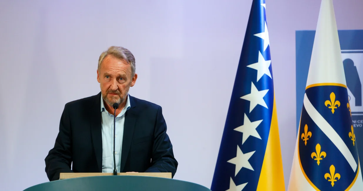 Bakir Izetbegović na komemoraciji Eminu Švrakiću/Damir Deljo