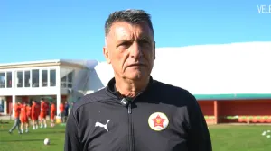 Rahimić najavio sutrašnji duel protiv Radnika (FOTO: Screenshot/FK Velež TV)/Foto: 