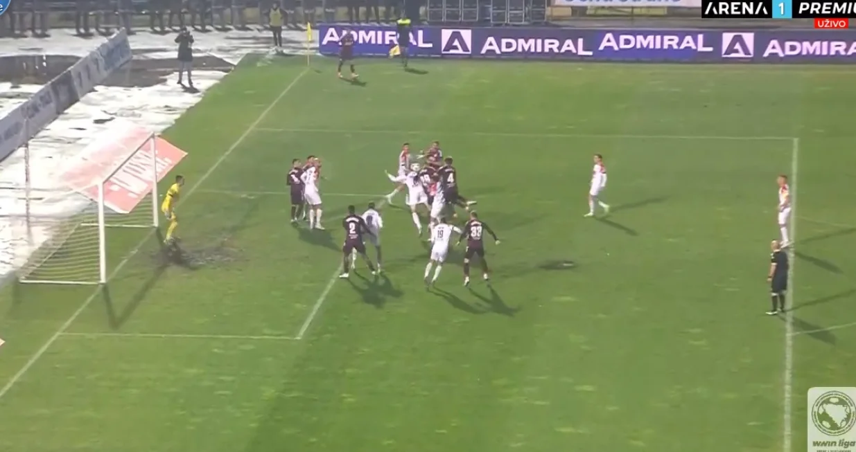 Vodi Sarajevo protiv Borca (FOTO: Screenshot/Arenasport)/Foto: 