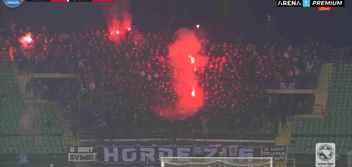 Vodi Sarajevo protiv Borca (FOTO: Screenshot/Arenasport)/Foto: 