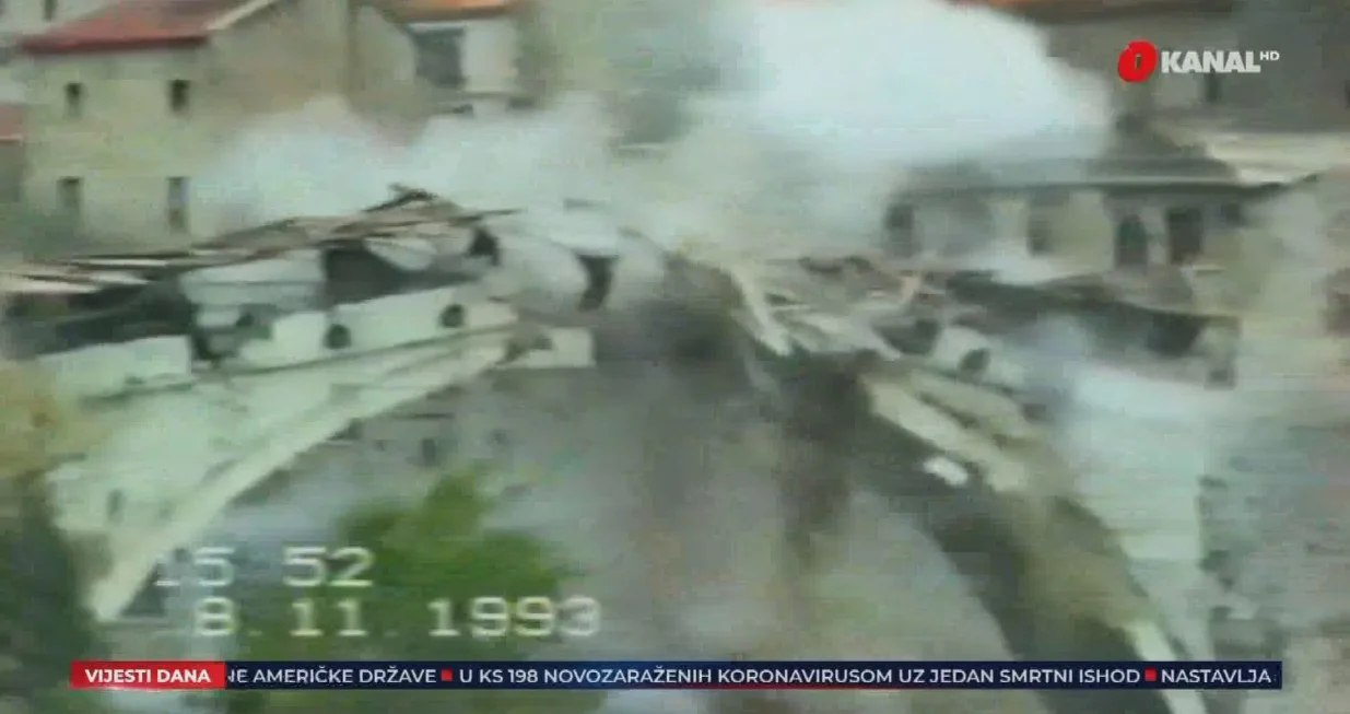 Rušenje Starog mosta/