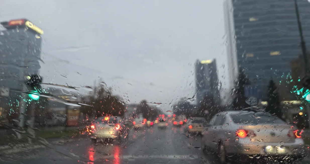 stanje na putevima, kiša, smanjena vidlivost/Lejla Sofradžija