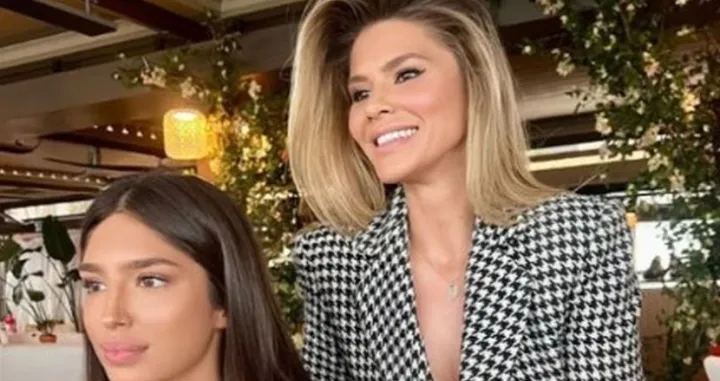 Melina Galić (ex Džinović) i kćerka Đina Đinović/Instagram