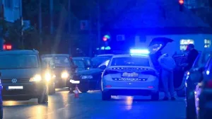 Saobraćajna nesreća u Bijeljini, sudar mopeda i putničkog vozila//