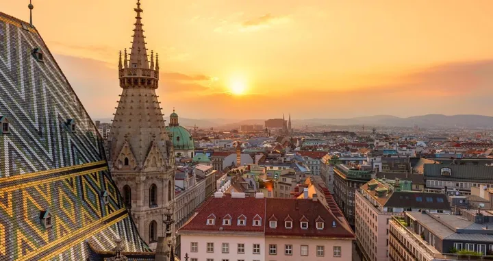 Grad Beč - panorama/