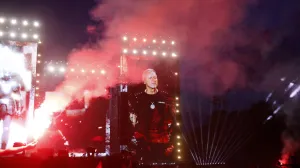 ZAGREB, HRVATSKA - 5. JULI 2025. Marko Perković Thompson u subotu navečer održao je veliki koncert na zagrebačkom Hipodromu, kojemu je, prema dostupnim podacima, prisustvovalo oko pola miliona ljudi (Stipe Majic - Anadolu Agency)/