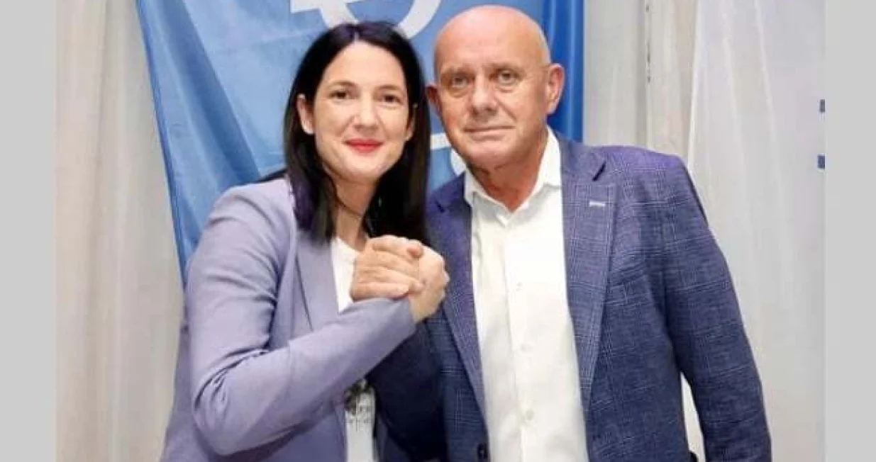 Predsjednica Narodnog fronta u društvu Dončića/Jelena Trivić