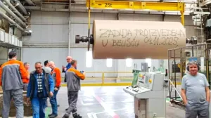 Posljednja rola papira proizvedena 4. novembra u tvornici u Belišću/Danica.hr/Danica.hr