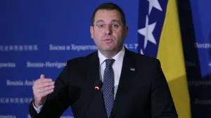 Pres-konferencija delegata u Domu naroda Parlamentarne skupštine BiH Radovan Kovačević/Senad Gubelić