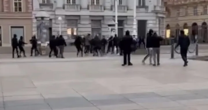 Masovna tuča u centru Zagreba/Facebook